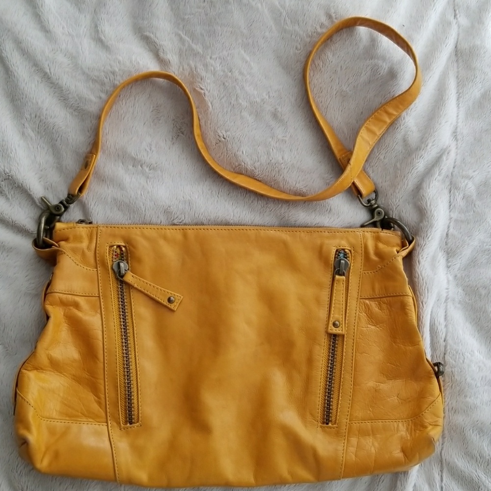 Mustard Latico Shoulder Bag/Tote